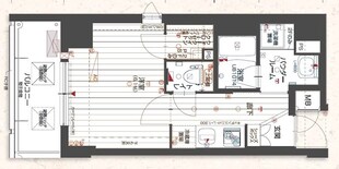 アスヴェル京都西七条の物件間取画像